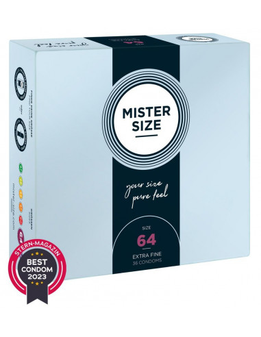Mister Size - Profilattici - 64 3pz