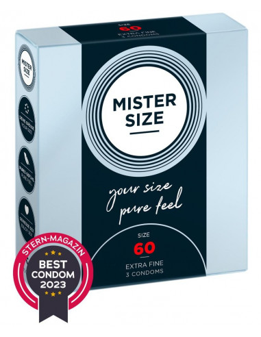 Mister Size - Profilattici - 60 3pz